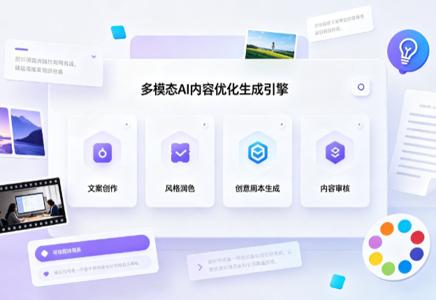吴旗县AI智能内容优化创新 多模态生成技术丰富数字内容创作生态