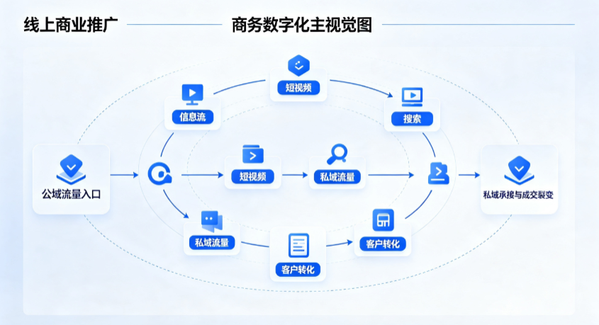 吴旗县线上商业推广怎么做？全域流量闭环搭建与低成本转化实战指南